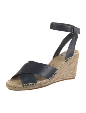 Tory Burch Leather Espadrilles