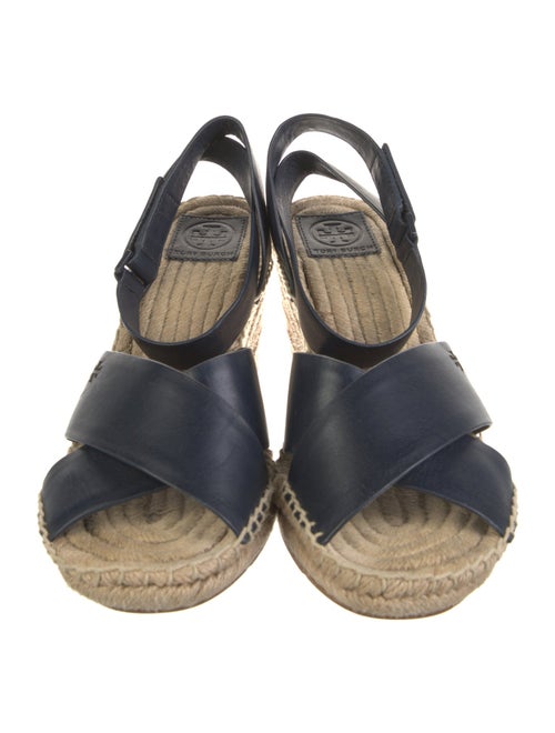 Tory Burch Leather Espadrilles