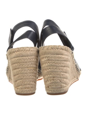 Tory Burch Leather Espadrilles