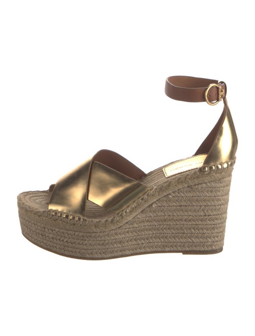 Tory Burch Leather Espadrilles