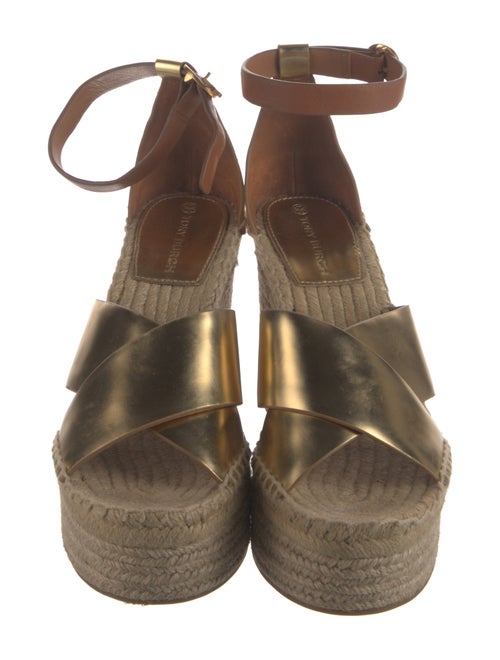 Tory Burch Leather Espadrilles