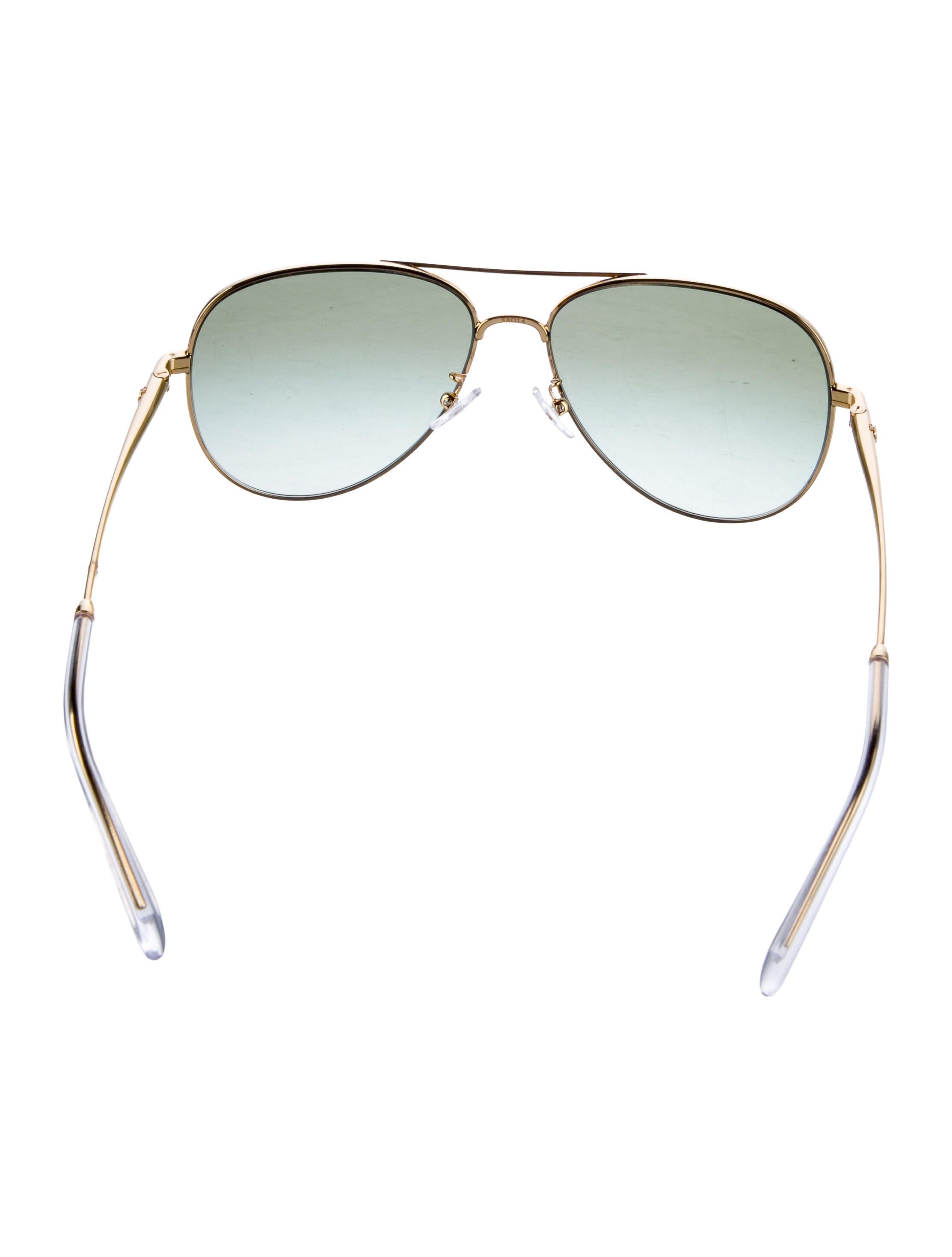 Tory Burch Aviator Gradient Sunglasses