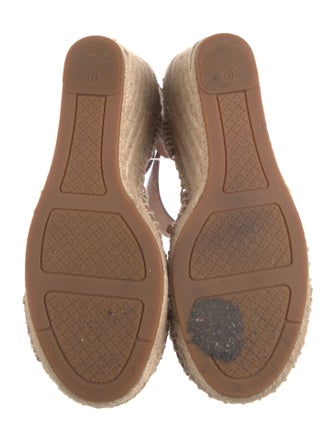 Tory Burch Leather Espadrilles