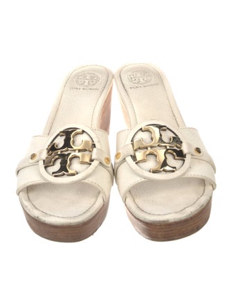 Tory Burch Leather Slides