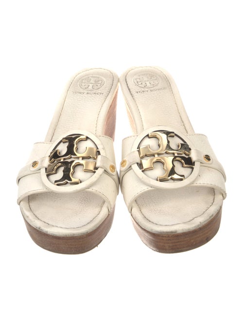 Tory Burch Leather Slides
