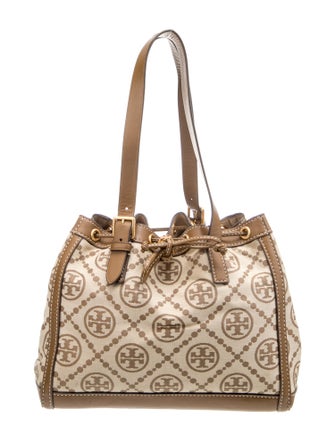 Tory Burch Canvas Bucket Bag