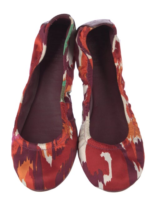 Tory Burch Velvet Printed Flats