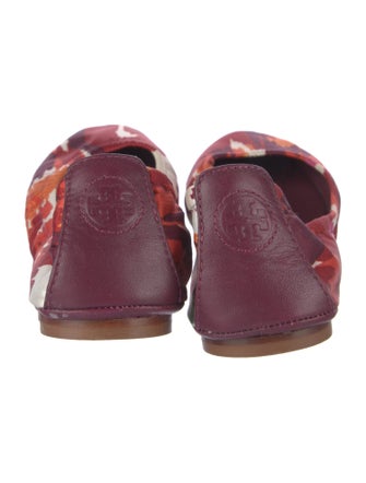 Tory Burch Velvet Printed Flats