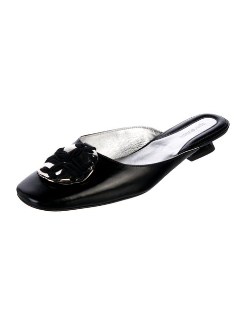 Tory Burch Leather Mules