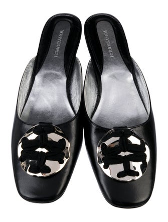 Tory Burch Leather Mules