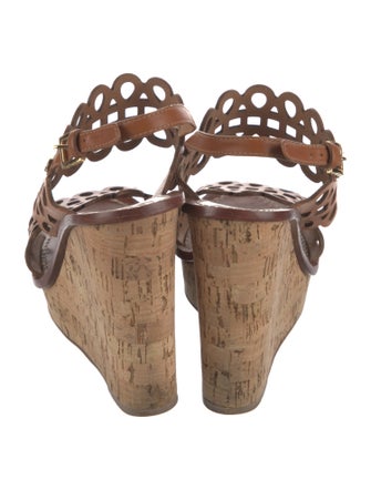Tory Burch Leather Slingback Sandals