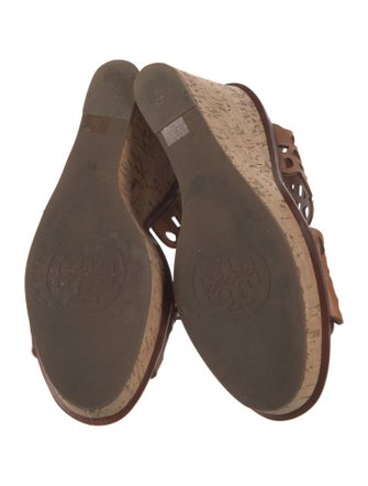 Tory Burch Leather Slingback Sandals