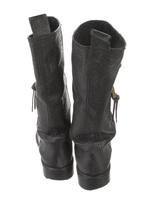 Tory Burch Leather Moto Boots