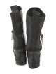 Tory Burch Leather Moto Boots