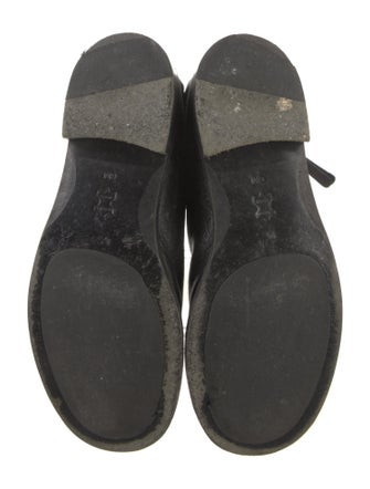 Tory Burch Leather Moto Boots