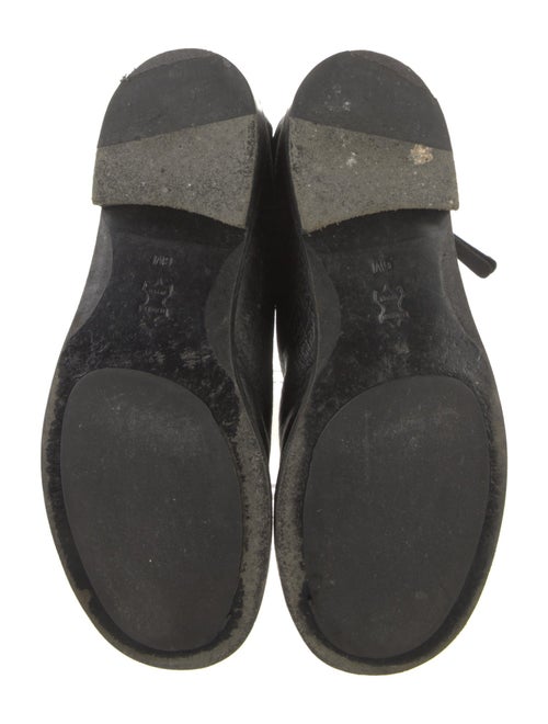 Tory Burch Leather Moto Boots