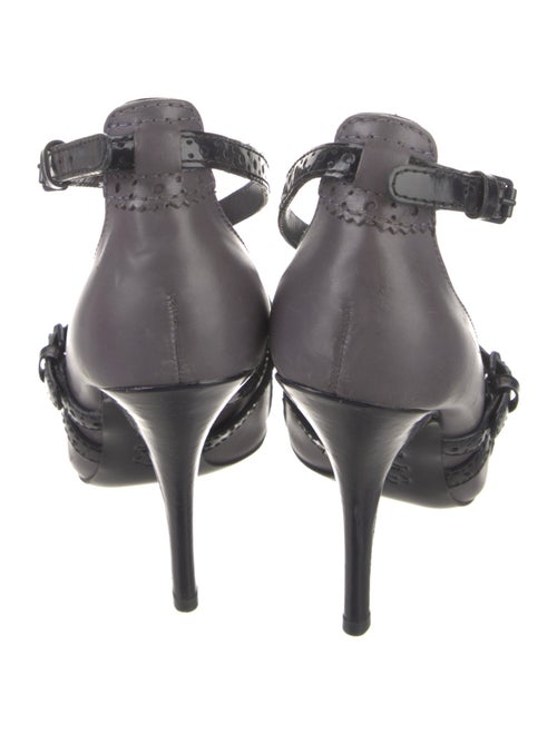 Tory Burch Leather T-Strap Pumps