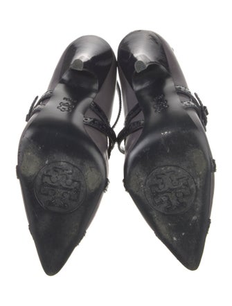 Tory Burch Leather T-Strap Pumps