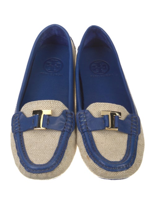 Tory Burch Canvas Printed Loafers