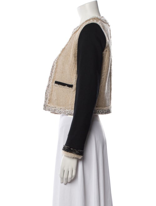 Tory Burch Wool Tweed Pattern Jacket