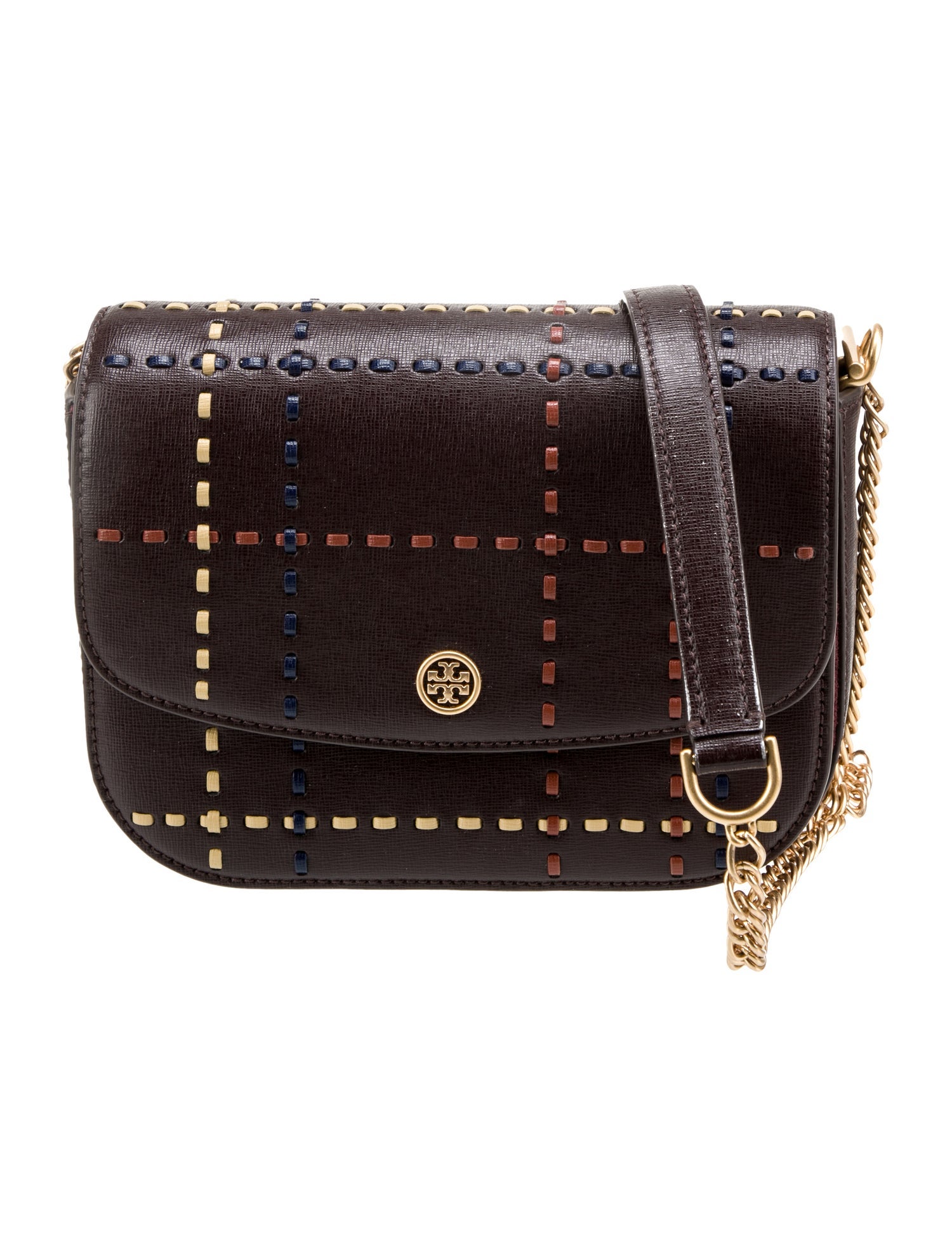 Tory Burch Saffiano Leather Minaudière