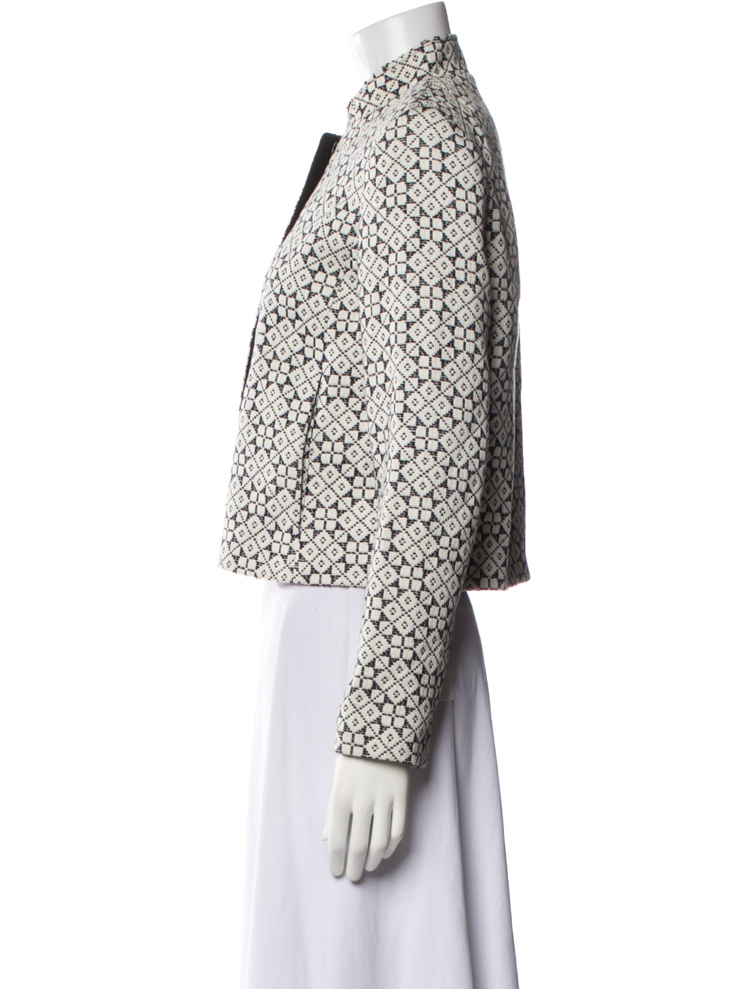 Tory Burch Wool Printed Jacket