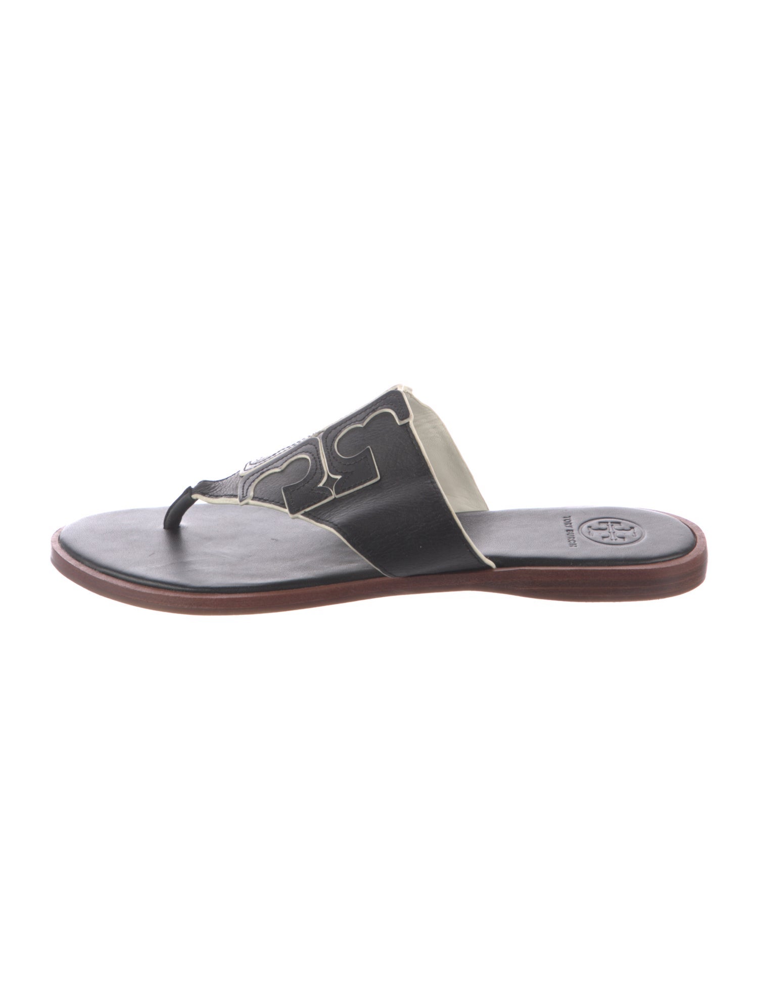 Tory Burch Leather Slides