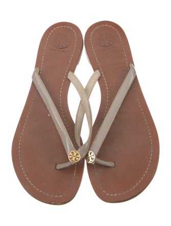 Tory Burch Leather Slides