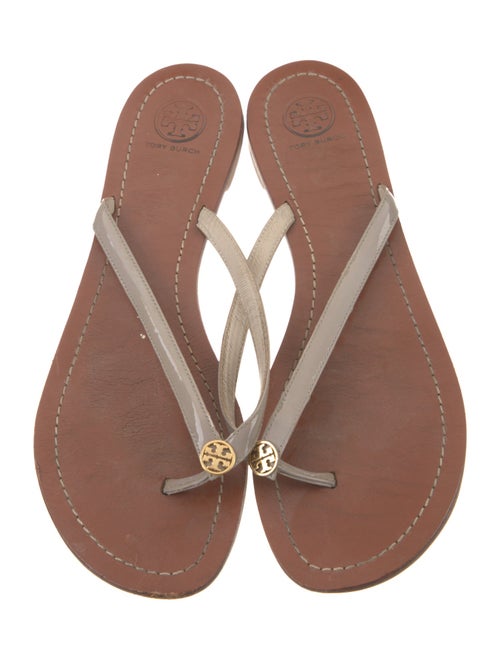 Tory Burch Leather Slides