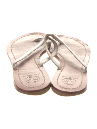 Tory Burch Leather Slides