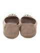 Tory Burch Suede Leather Trim Embellishment Ballet Flats