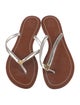 Tory Burch Leather Slides
