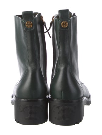 Tory Burch Leather Combat Boots