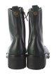 Tory Burch Leather Combat Boots