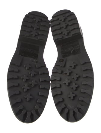 Tory Burch Leather Combat Boots