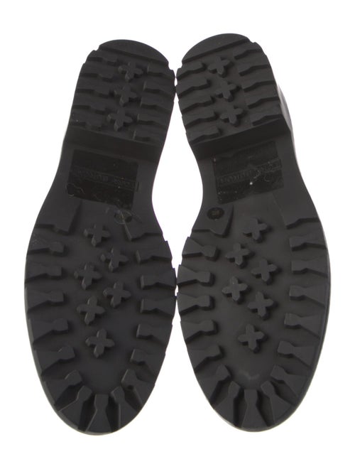 Tory Burch Leather Combat Boots