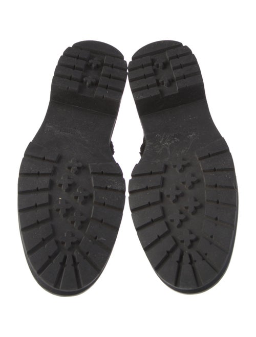 Tory Burch Suede Combat Boots