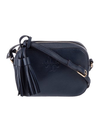 Tory Burch Leather Messenger Bag