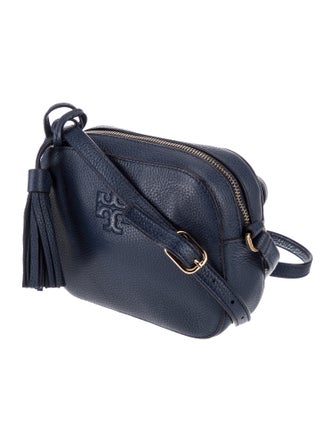 Tory Burch Leather Messenger Bag