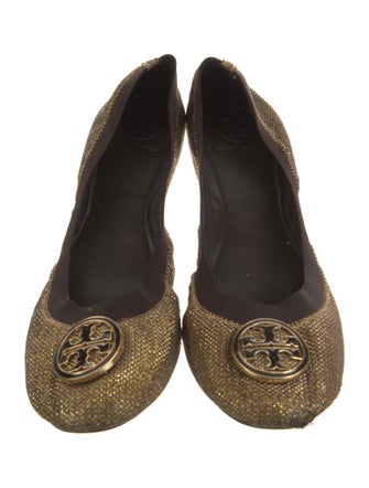 Tory Burch Glitter Ballet Flats