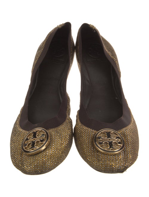 Tory Burch Glitter Ballet Flats