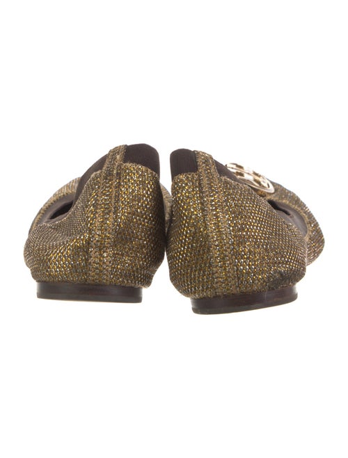 Tory Burch Glitter Ballet Flats