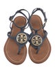 Tory Burch Leather T-Strap Sandals