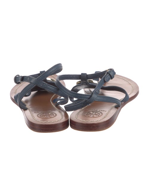 Tory Burch Leather T-Strap Sandals