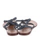 Tory Burch Leather T-Strap Sandals