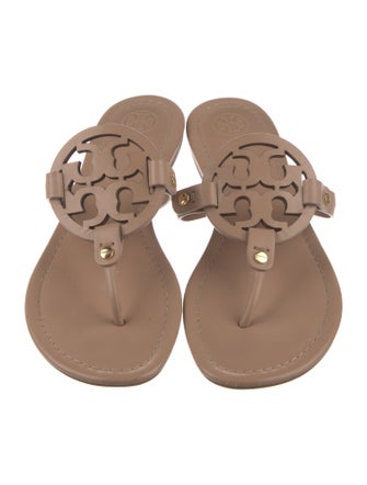 Tory Burch Leather Slides