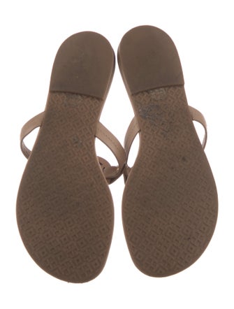 Tory Burch Leather Slides