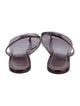 Tory Burch Leather Lasercut Accents Slides