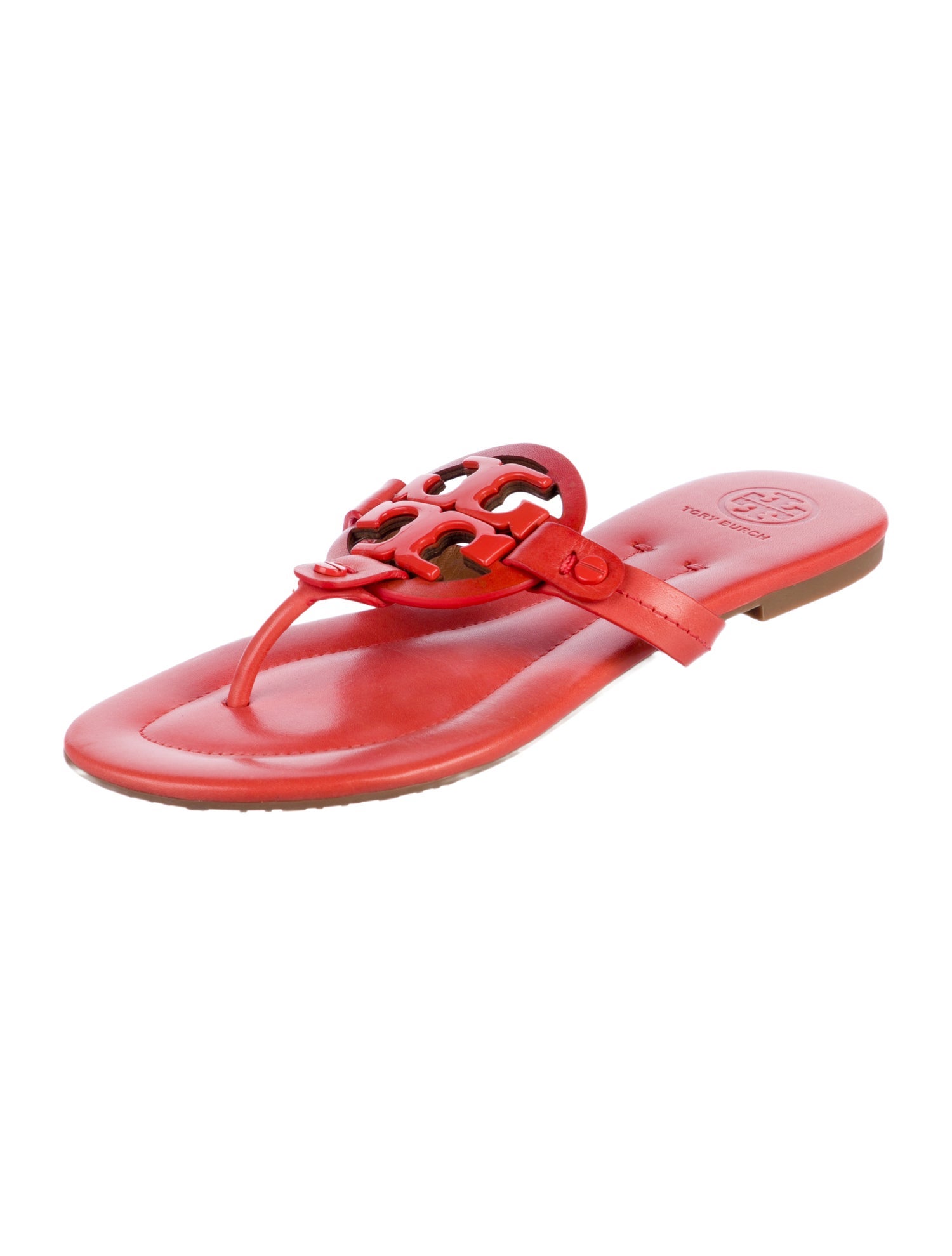 Tory Burch Leather Slides