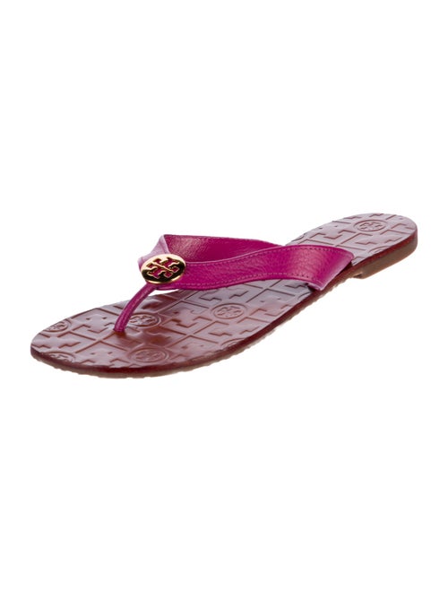 Tory Burch Leather Flip Flops
